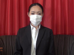 【変態面接官N】黒髪でむっちりお尻の、エッチな就活生のほのかちゃんに中出し！