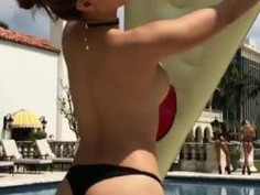 ? Say hi to Serena. She loves Pizza ?