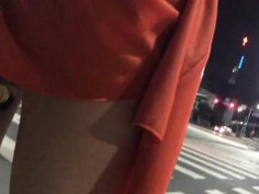 [한] 노출노예소희/보지에 열쇠고리 달고 노출.AVI