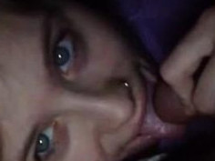 When she says “I want to please you”.