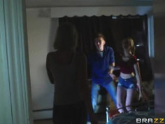 Titty cum shower for Stella Cox and Leigh Darby - video - part1