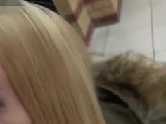 금발처자의 슈퍼마켓 사까시