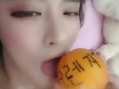 Korean Look Alike Beijing Model Licking Like A Boss