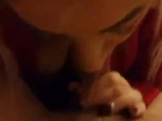 WOW… Girlfriend sucking boyfriend cock… Real good… ®? Hot blowjob