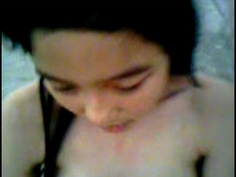 純本土經典小情侶在學校的頂樓自拍 還趕著要快點