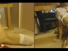 身材完美的混血妹子自己玩