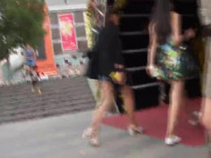 pretty long legs upskirt