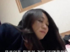 자위 숟가락으로 지 보지 다 털어버리네요