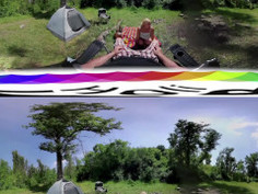 [HOLI360 Porn] Hot Busty Blonde Fucked Outdoor