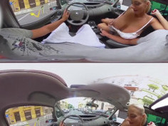 [HOLI360 Porn] Car Sex with Hot Blonde Milf