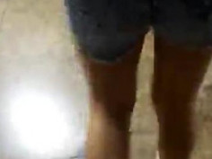 Another beautiful pair of legs caught! #sggirls