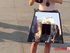 情色摸摸箱！正妹邀路人「伸手探女體」讓你想摸就摸：下半身也一起開放試玩