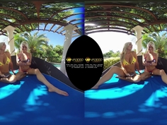 VR3000 - PokeGirls - Starring Savannah Lace &amp; Tasty Tiffany - 180° HD VR