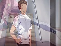 H卡通-黒の教室「生意気レオタード・まひる～勝気な尻穴に穿つ無碍の剛棒