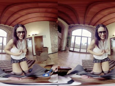 BaDoink180 - Naughty Schoolgirl Gets A D: Carolina Abril