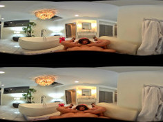 Tara Morgan and Darcie Dolce lesbian voyeur full 360 Virtual Reality