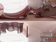 Porn | Two hot brunettes in 360 degrees