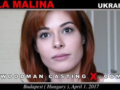 【WoodmanCastingX】9559｜Ella Malina (Ukrainian) Casting Hard - Sex Testing - 1st Anal, 1st DP, 1st Golden Shower and 1st Squirt