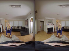 Wankz - Threesome involving two big tittied blonde milfs in VR