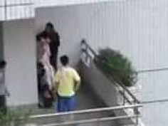 台北高中學生陽台做愛被老師發現 2