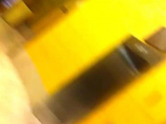 ANOTHER OLD WORK BEFORE i notice this OFFICE LADY wearing a white wave point dress is so attract me…so i start follow her…at last, chance is coming..she start going up to the escalator… maybe i got a little too excited to spy on her because behind of me g