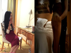 上了飢渴的大姊姊 馬上又約到一個長腿性感妹 兩個在床上叫的超浪