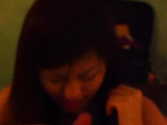 台灣-美女含棒棒