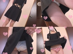 【個人撮影】はるき１８才 小柄娘☆ピアスの好きな良尻娘が電マで悶絶からの中出し【素人動画】