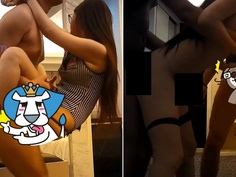 淫蕩女社長大戰2鮮肉！大雞巴互插花穴直接猛亂顫 妹子雙屌神功