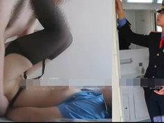 真實的列車長姐姐 被男人報肏衝入小山洞