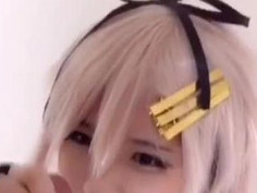 习呆呆 口交颜射