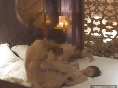 打炮跟打麻將一樣四個人 雙胞胎姊花八腳大戰