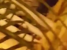 剛開學就發情？高中生圍牆邊激烈%%%被偷拍！女友屁屁全校瘋傳：大膽體外射不怕出事