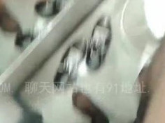 [試衣間自拍]新婚夫妻挑戰刺激性愛～只用布簾遮住！被發現就要上新聞了（有影）