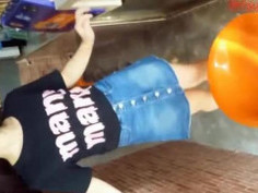 [自拍露臉]調教好色小情人～綠油精滴下體唉唉叫，塞跳蛋逛商場！超刺激無碼完整版流出（有影） - 7