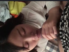 今天的味道特別香才讓女友吃得忘我