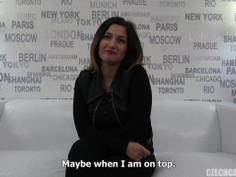 AMATEUR LADY WITH NICE TITS BANGED AT CASTING