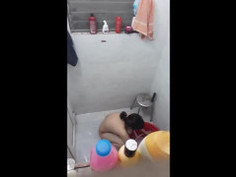 แอบถ่ายสาวทางบ้านอาบน้ำนมสวยเด็ดมาก