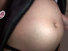 【個撮】【無】18才の素人妊婦・ゆうかちゃん妊娠7ヶ月メイド＆スケ透けセーラー服でコスSEX！限界突破の激ピストンで大量中出しｗ FC2-PPV 744339