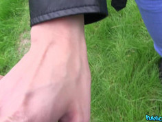 Public Agent - Bent Over a Car and Fucked for Cash