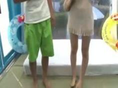 泣きそうな声で喘ぎまくる素人の美少女が彼氏に悪いと思いながらもハメまくり絶頂しちまってる！