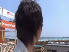 「中はやめて！赤ちゃんデキるからぁあーーッ！」海岸で捕獲した美巨乳若妻に生中出しｗ