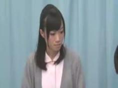 「これは診察ですから（ﾄﾞｭﾌｯ」偽医師の指がめり込む乳揉み検診に昼休み中の巨乳OLのパンツに染み