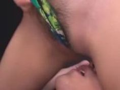 お姉さん 水着 騎乗位 競泳水着 バック