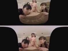 【市川まさみ桐谷まつり飛鳥りん古川いおり】SODstarによる迫力のVRアダルト動画！ハーレム騎乗位SEXで中出しｗｗｗ