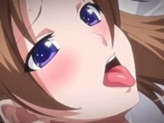 女子校生の妹が兄をオナニーで挑発して穴の開いた壁越しに中出しセックスを誘う近親相姦エロアニメ