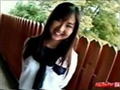 ヘアリープッシー日本女子高生（無修正JAV）