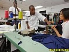 東洋の裁縫師がBBCのお尻を広げる