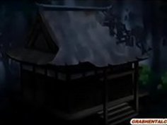 【エロアニメ】囚われ拷問された挙句2人からお口・おマンコを凌辱レイプされる美少女剣士