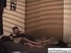 隠されたカムでセックスをする日本人カップル